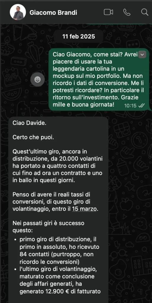 Messaggio Giacomo
