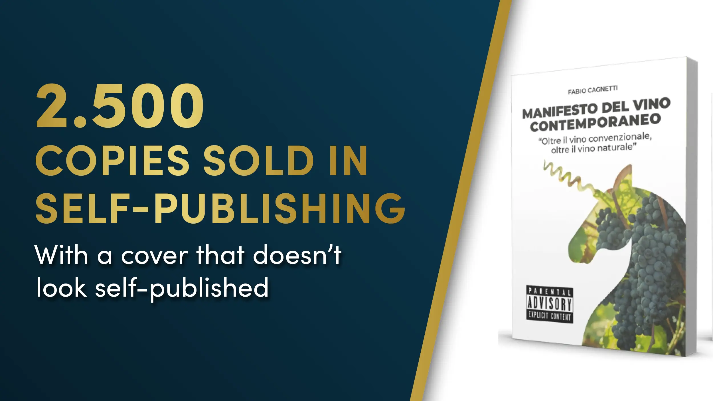 What does an independent book that has sold 2,500 copies look like?