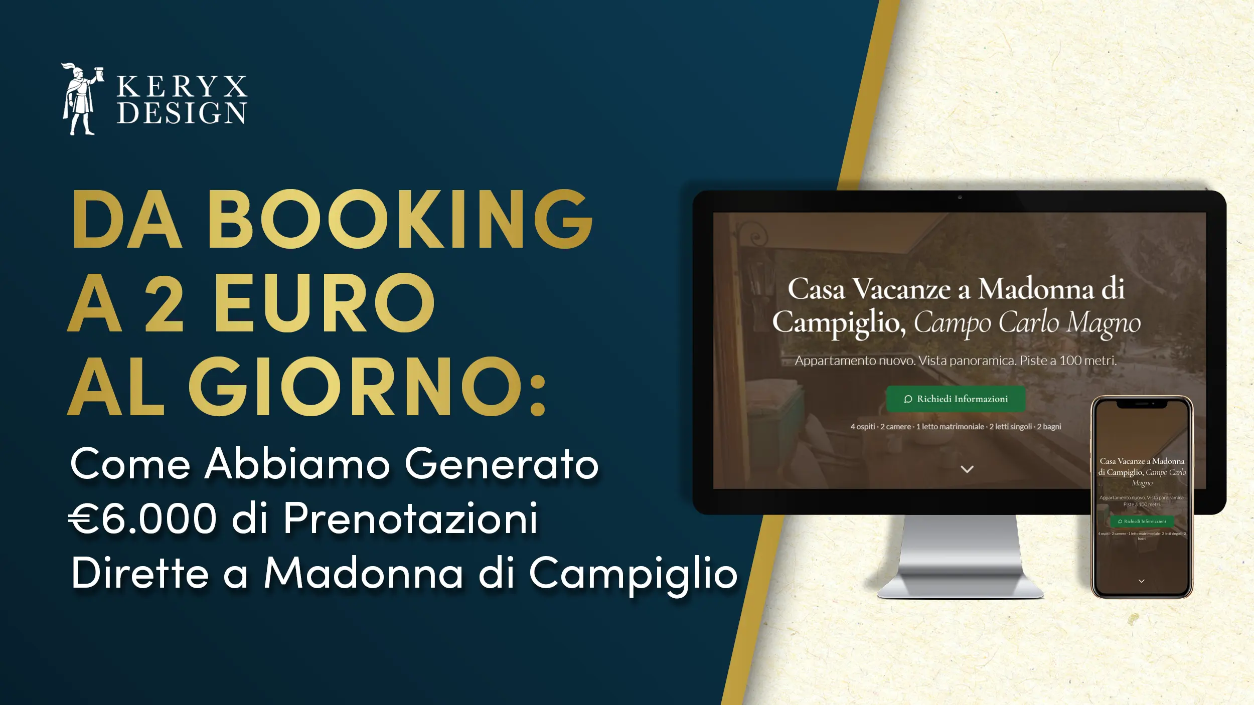 Da booking a due euro al giorno